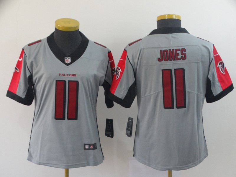 Women's Atlanta Falcons #11 Julio Jones 2019 Inverted Legend Stitched NFL Jersey